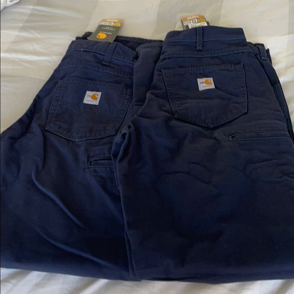Pair of carhartt fr pants 32x34 brand new